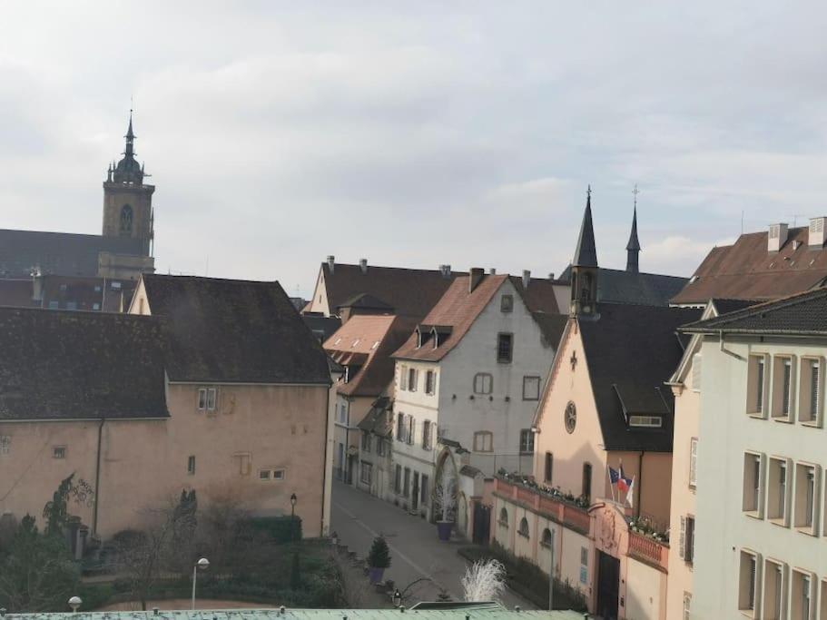 Logement Colmar Centre Avec Parking Bagian luar foto